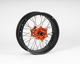 Sixty5 KTM Supermoto Svart/Orange fälgset 3.5-17/5.0-17